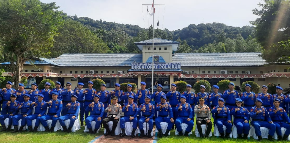 Kakorpolairud Baharkam Polri Kunjungi Sulut, Perkuat Pengawasan Laut dan Berantas Illegal Fishing